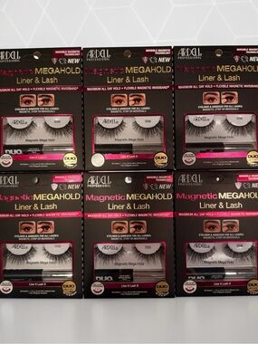 Ardell Magnetic MegaHold Liner & Lash Duo - 6-Pack Bundle